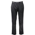 Black Polyester Men's Track Pant