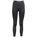 Black Polyester Women Legging
