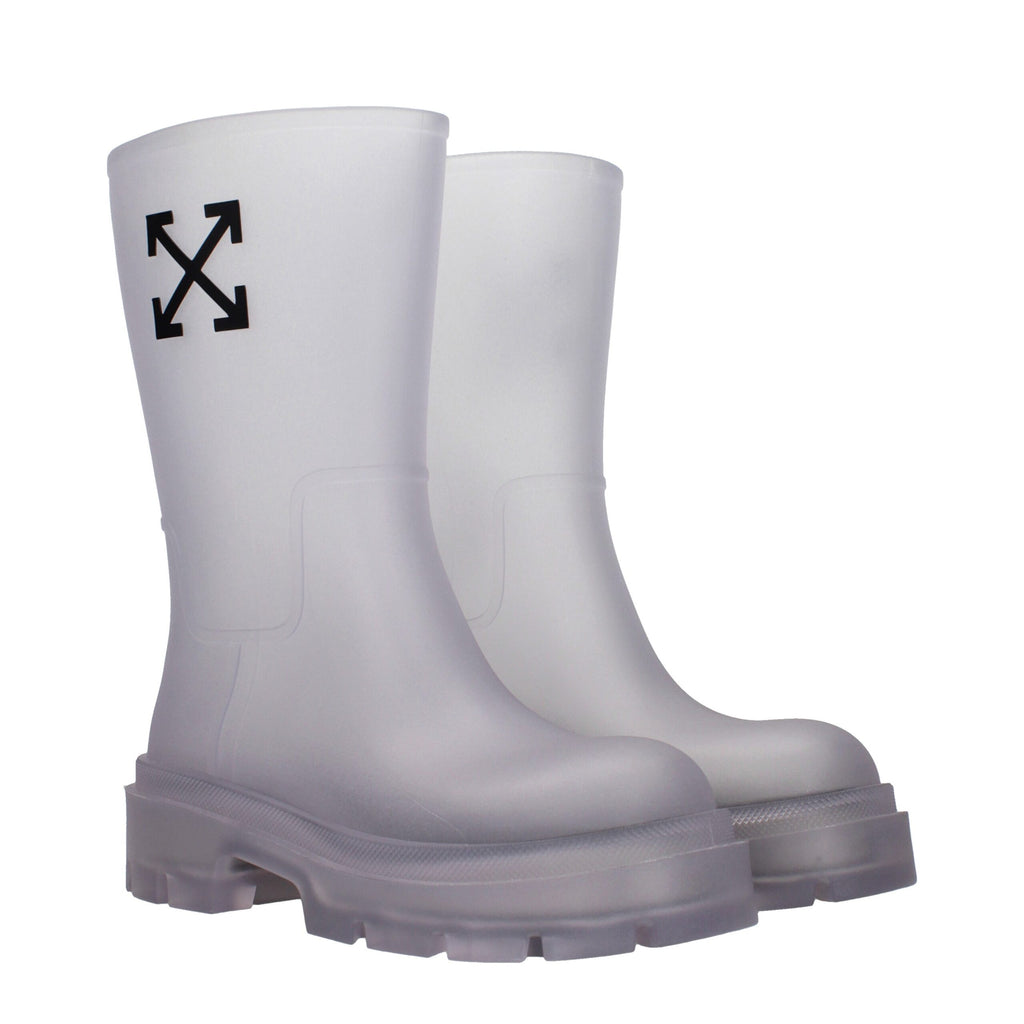 Transparent Pvc Ankle Boots