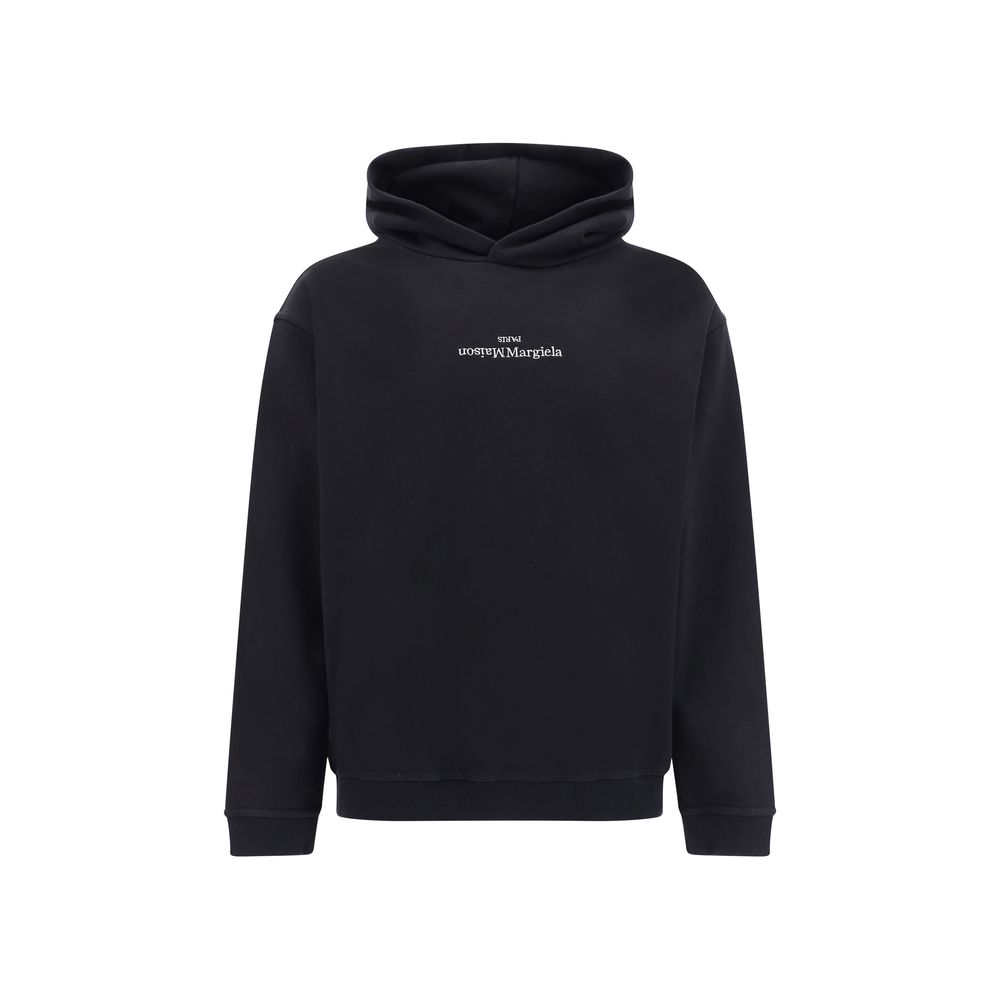 Baumwoll-Sweatshirt in Schwarz