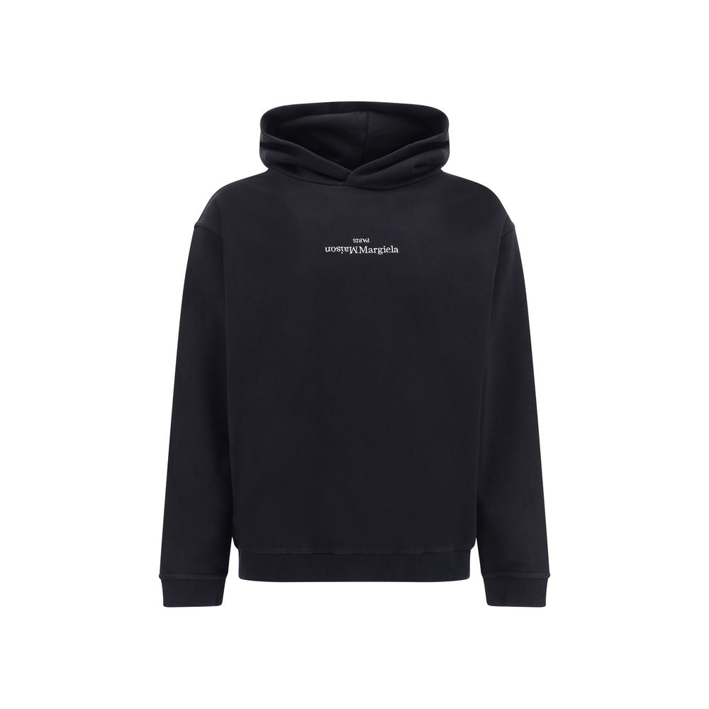 Baumwoll-Sweatshirt in Schwarz