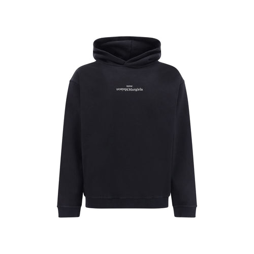 Baumwoll-Sweatshirt in Schwarz