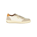 Weißer Polyester-Sneaker