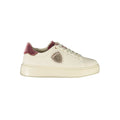 Weißer Polyester-Sneaker