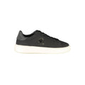 Schwarzer Polyester-Sneaker