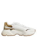 White Gold Daymaster Low Top Sneakers Shoes