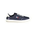 Blauer Polyester-Sneaker