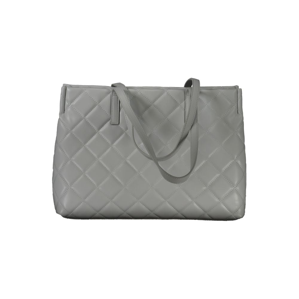 Gray Poliuretano Women's Bag