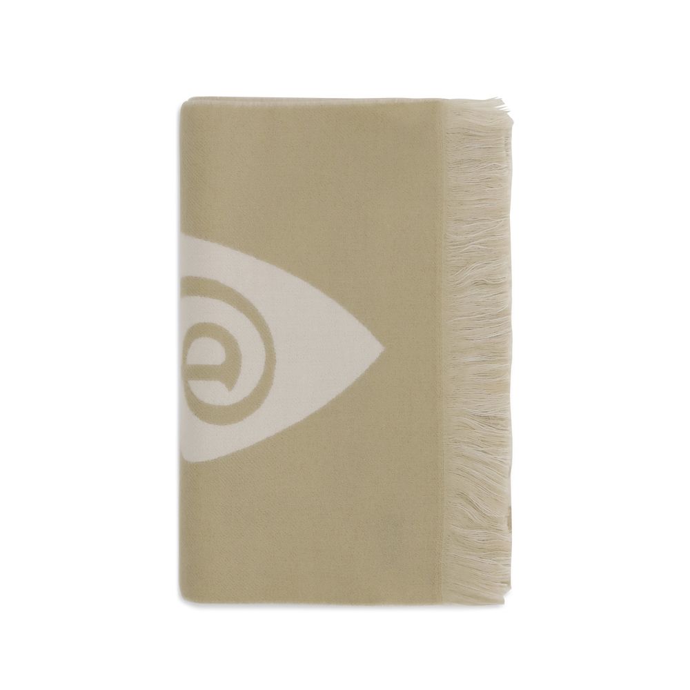 Beige Wool Scarf