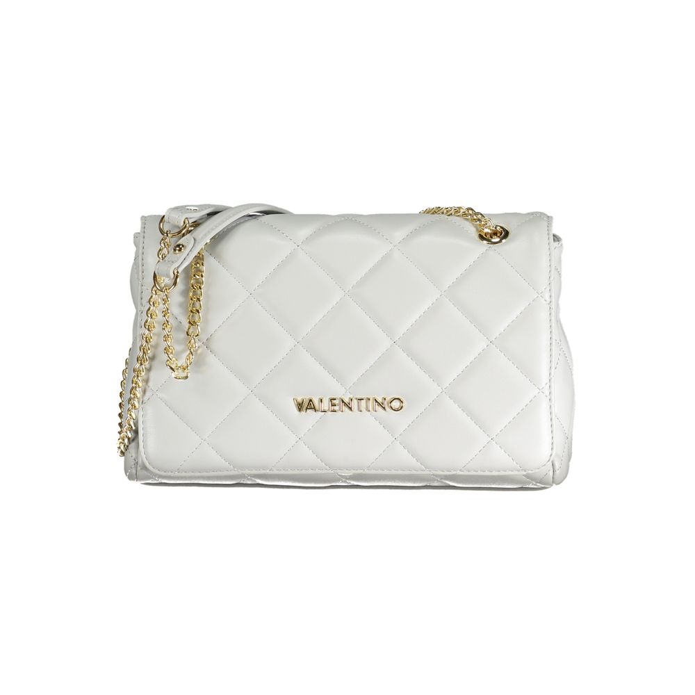 Gray Polyurethane Women's Bag