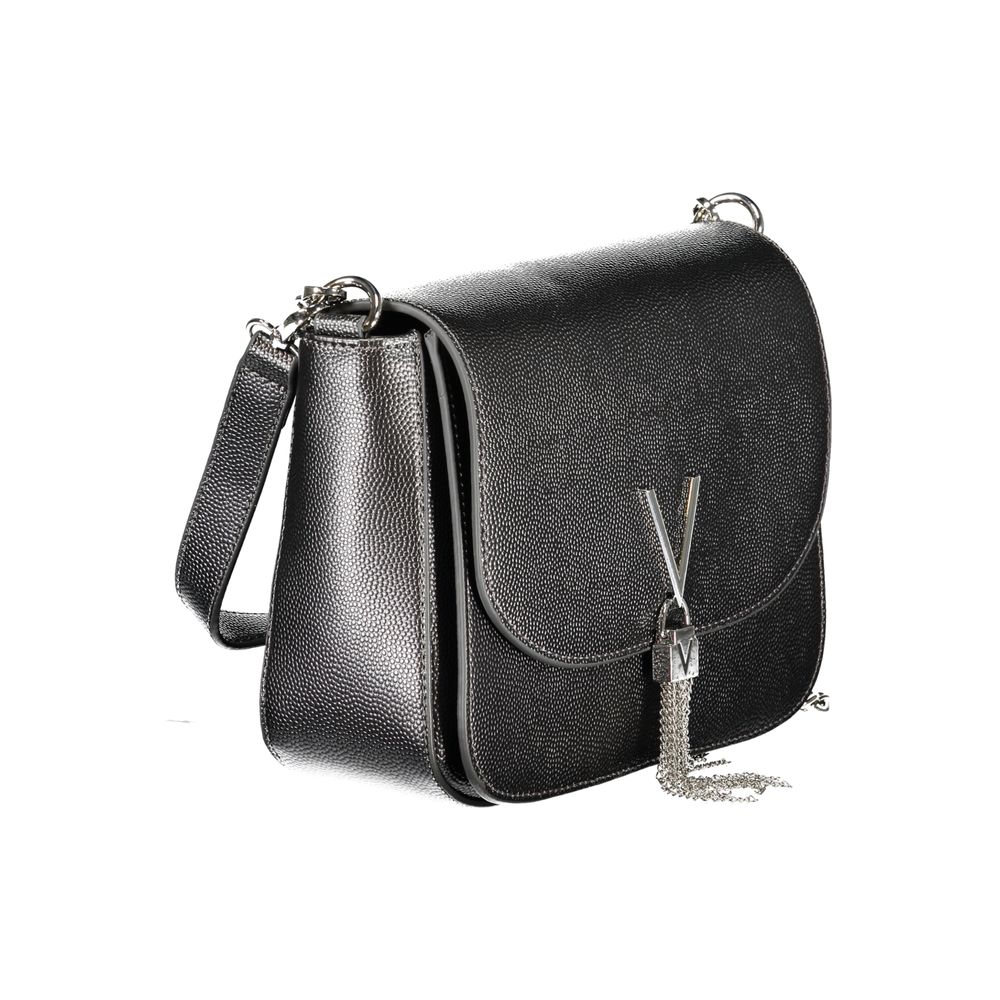 Gray Polyurethane Women's Bag