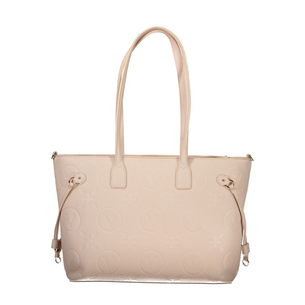 Pink Polyethylene Handbag