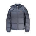 Blaues Polyester-Jackett & Mantel