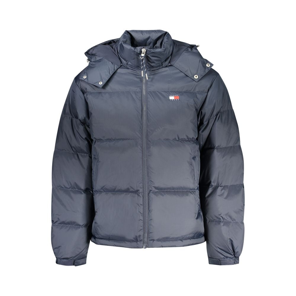 Blaues Polyester-Jackett & Mantel