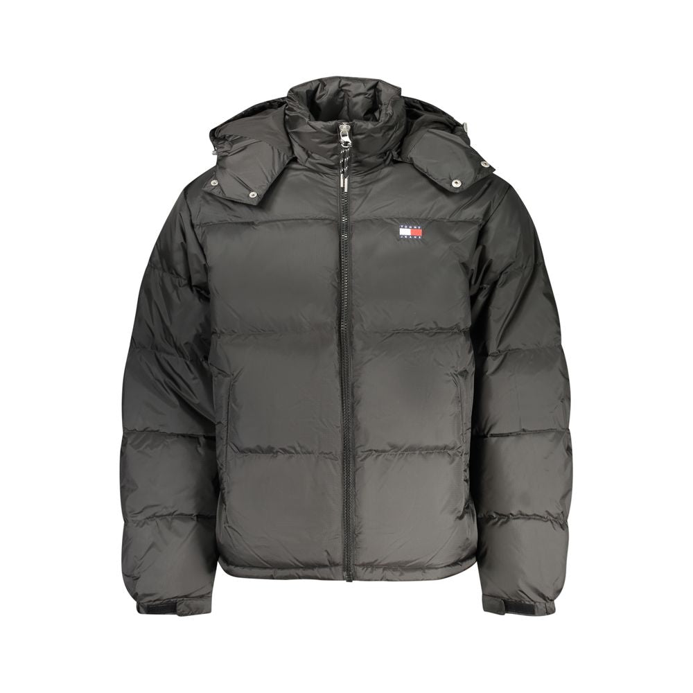 Schwarze Polyester-Jacken & Mantel
