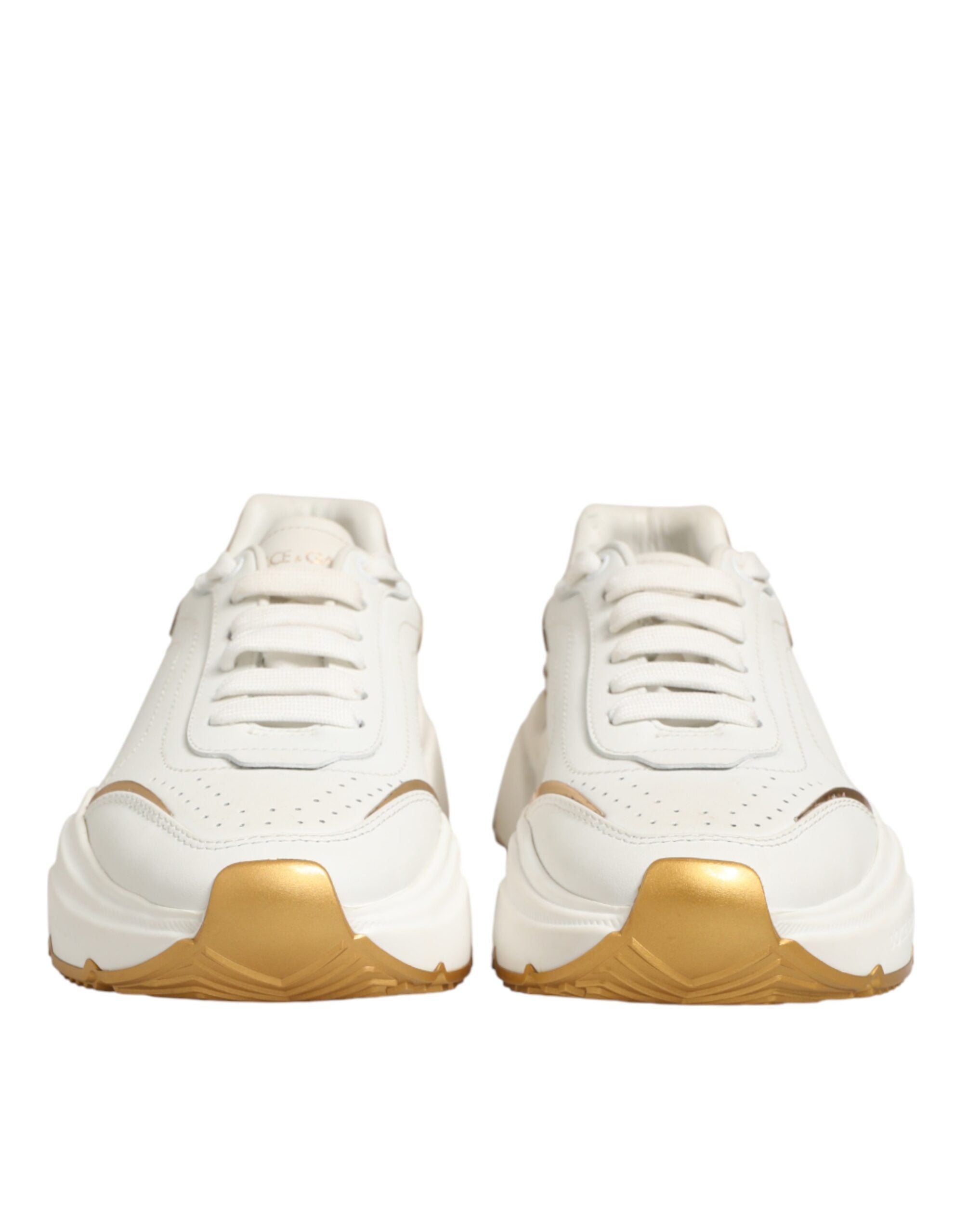 White Gold Daymaster Low Top Sneakers Shoes