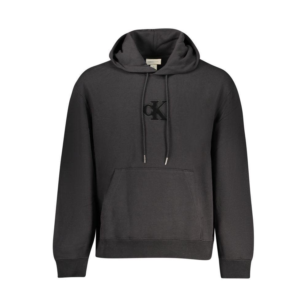 Baumwoll-Sweatshirt in Schwarz