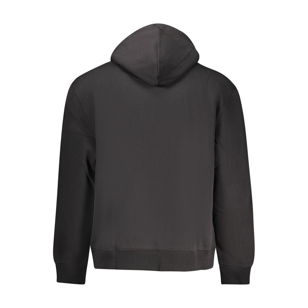 Baumwoll-Sweatshirt in Schwarz
