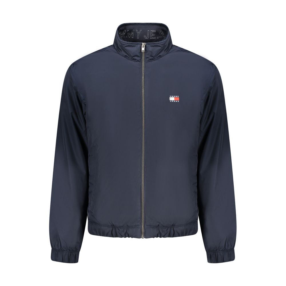 Blaues Polyester-Jackett & Mantel