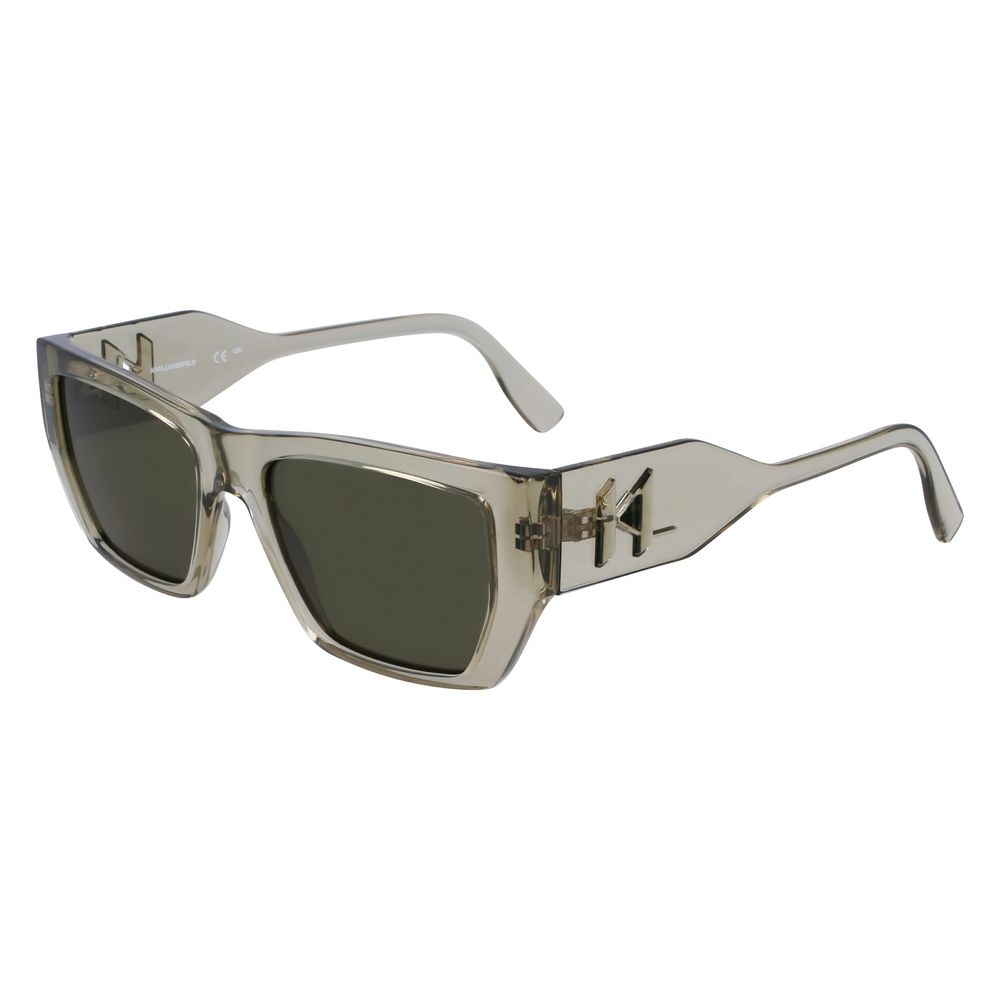 Brown Injected Sunglasses