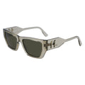 Brown Injected Sunglasses