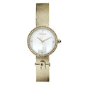 Gold Stainless Steel Dress Watch