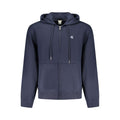 Blauer Baumwoll-Sweatshirt