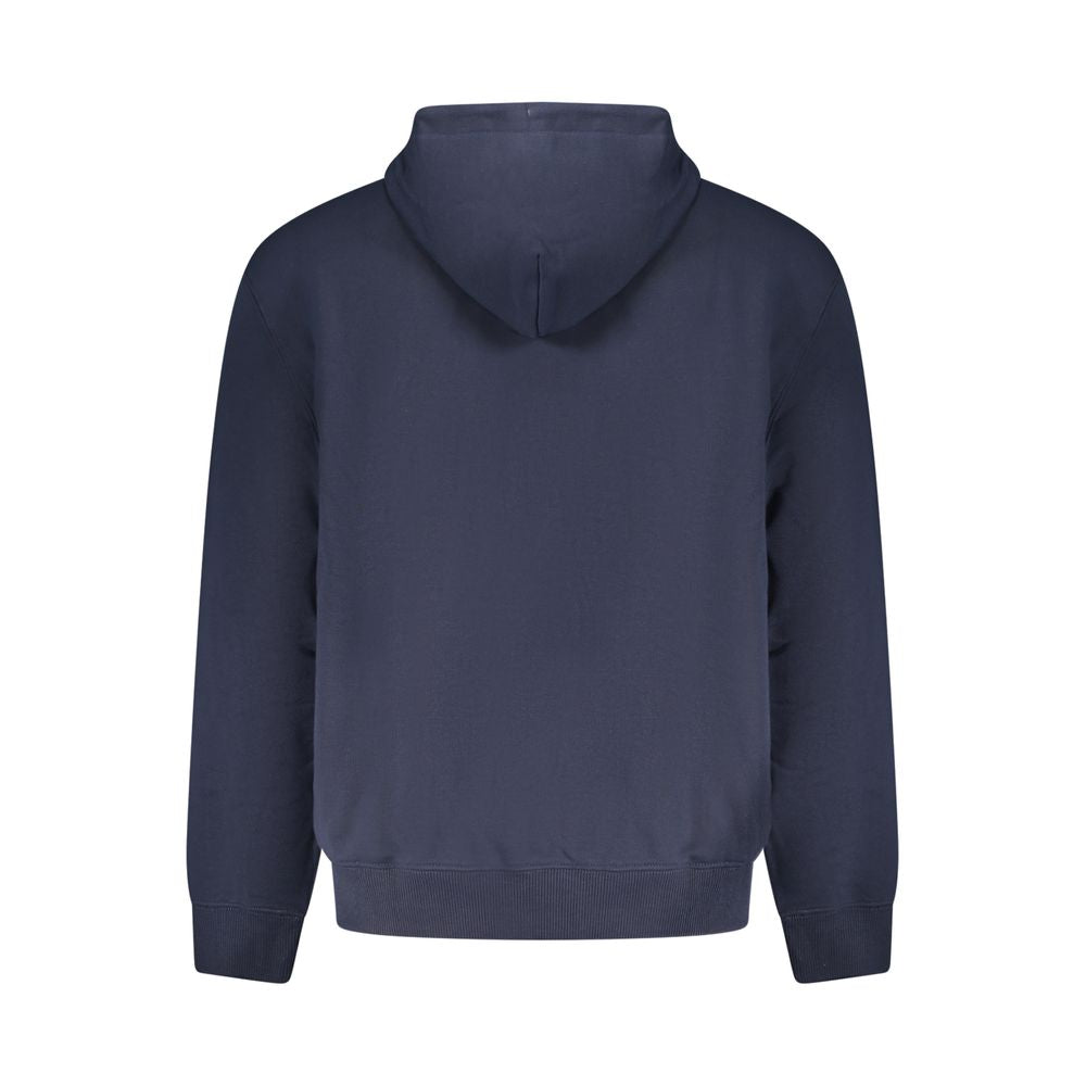 Blauer Baumwoll-Sweatshirt
