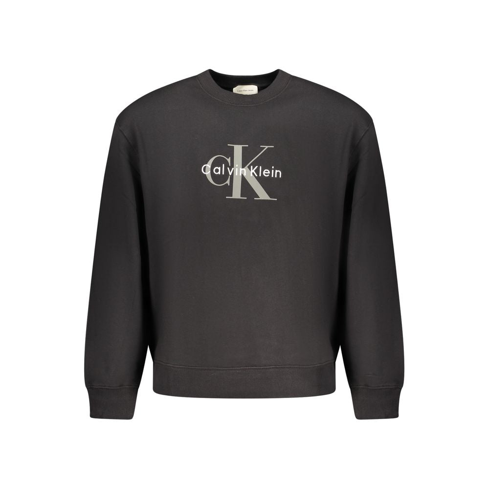 Baumwoll-Sweatshirt in Schwarz