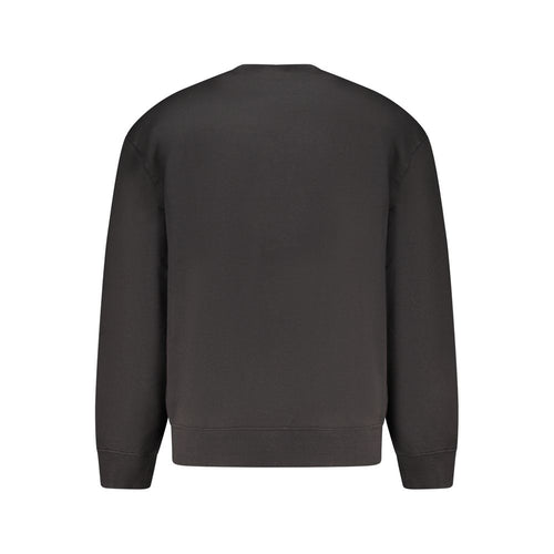 Baumwoll-Sweatshirt in Schwarz
