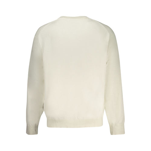 Baumwoll-Pullover in Weiß
