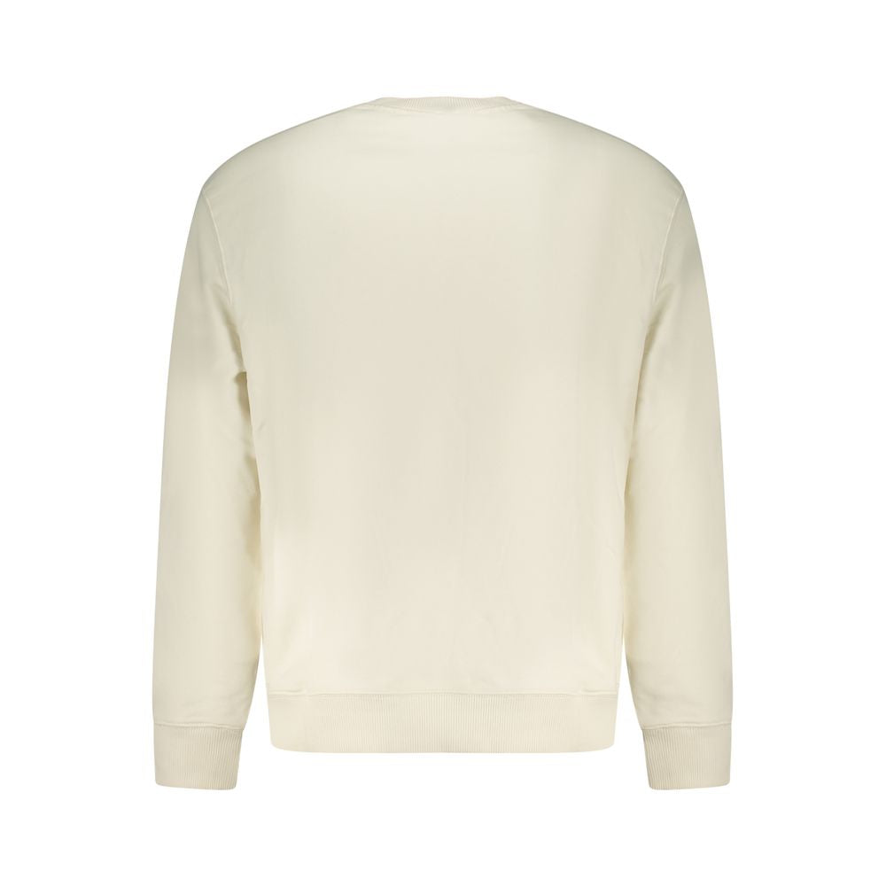 Baumwoll-Sweatshirt in Weiß
