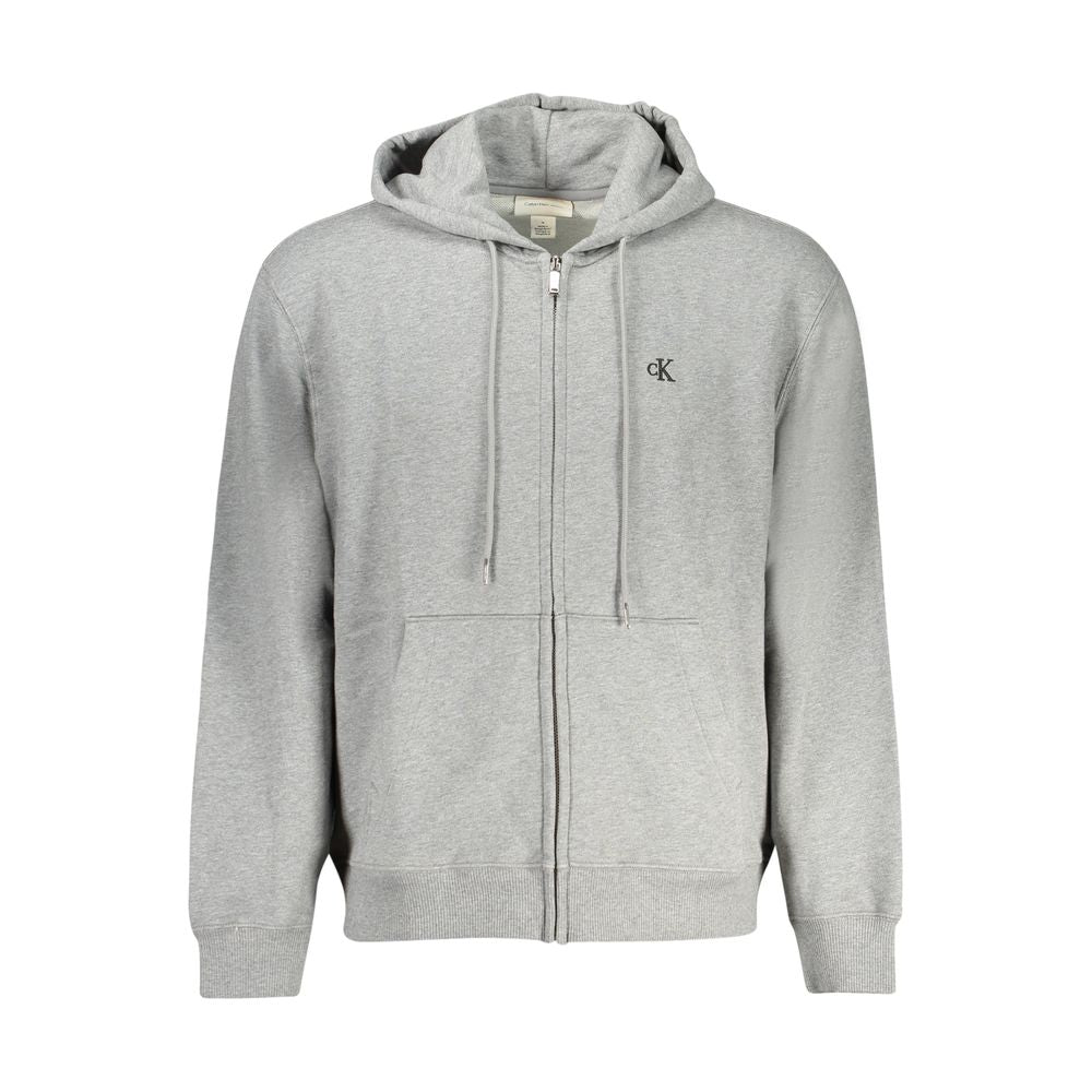 Graues Baumwoll-Sweatshirt