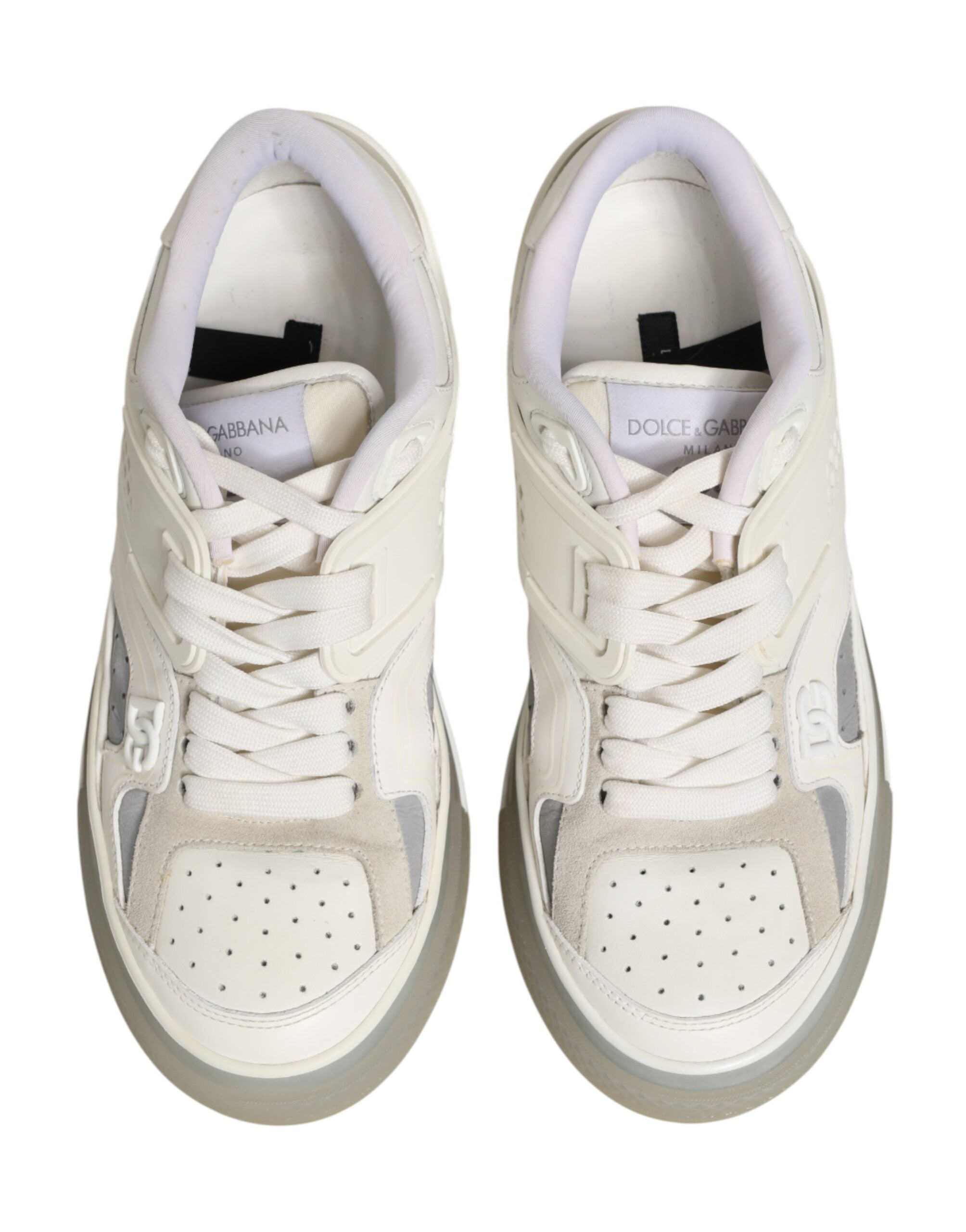 White DG Logo CUSTOM 2.Zero Sneakers Shoes