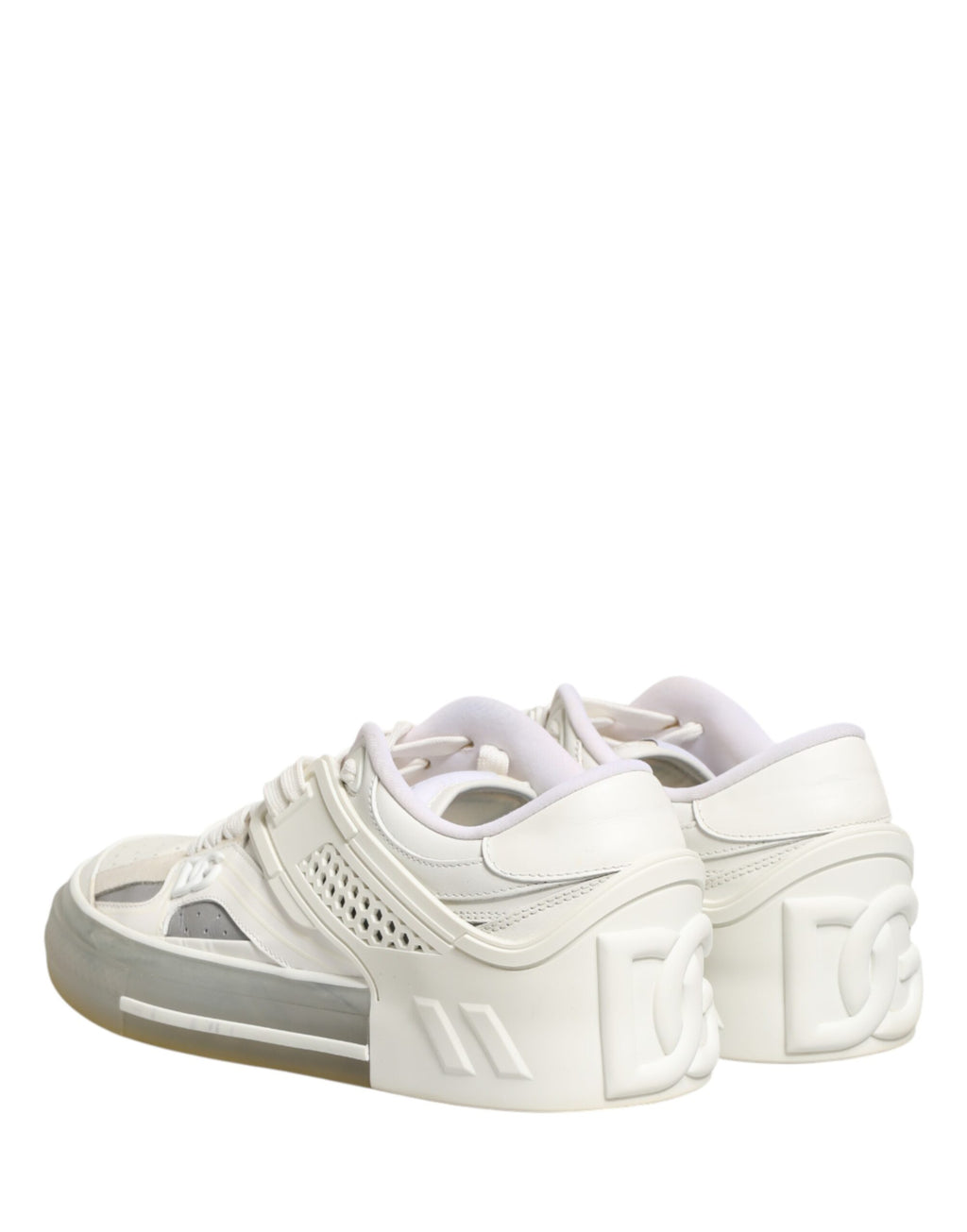 White DG Logo CUSTOM 2.Zero Sneakers Shoes