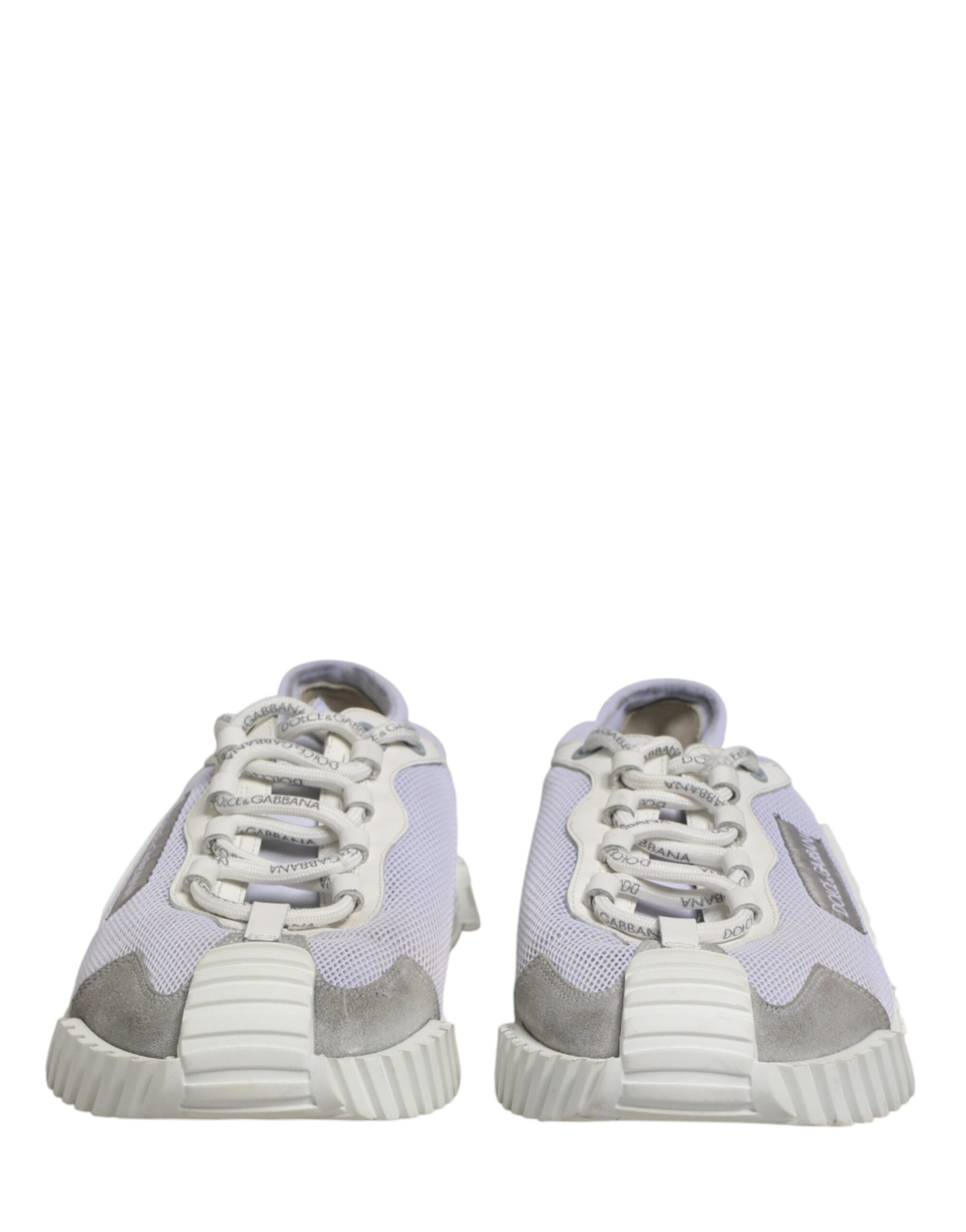 White Lace Up Low Top NS1 Sneakers Men Shoes