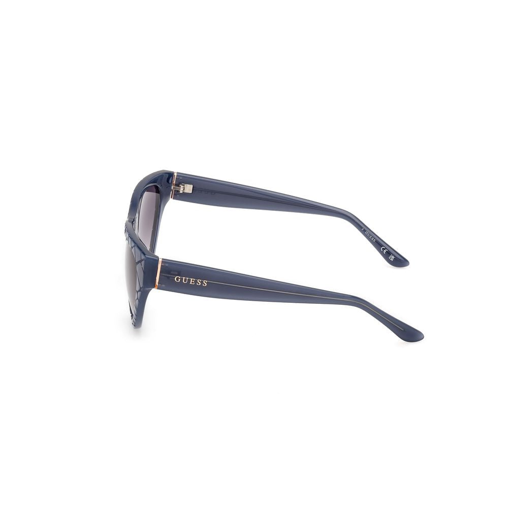 Blue Resin Sunglasses