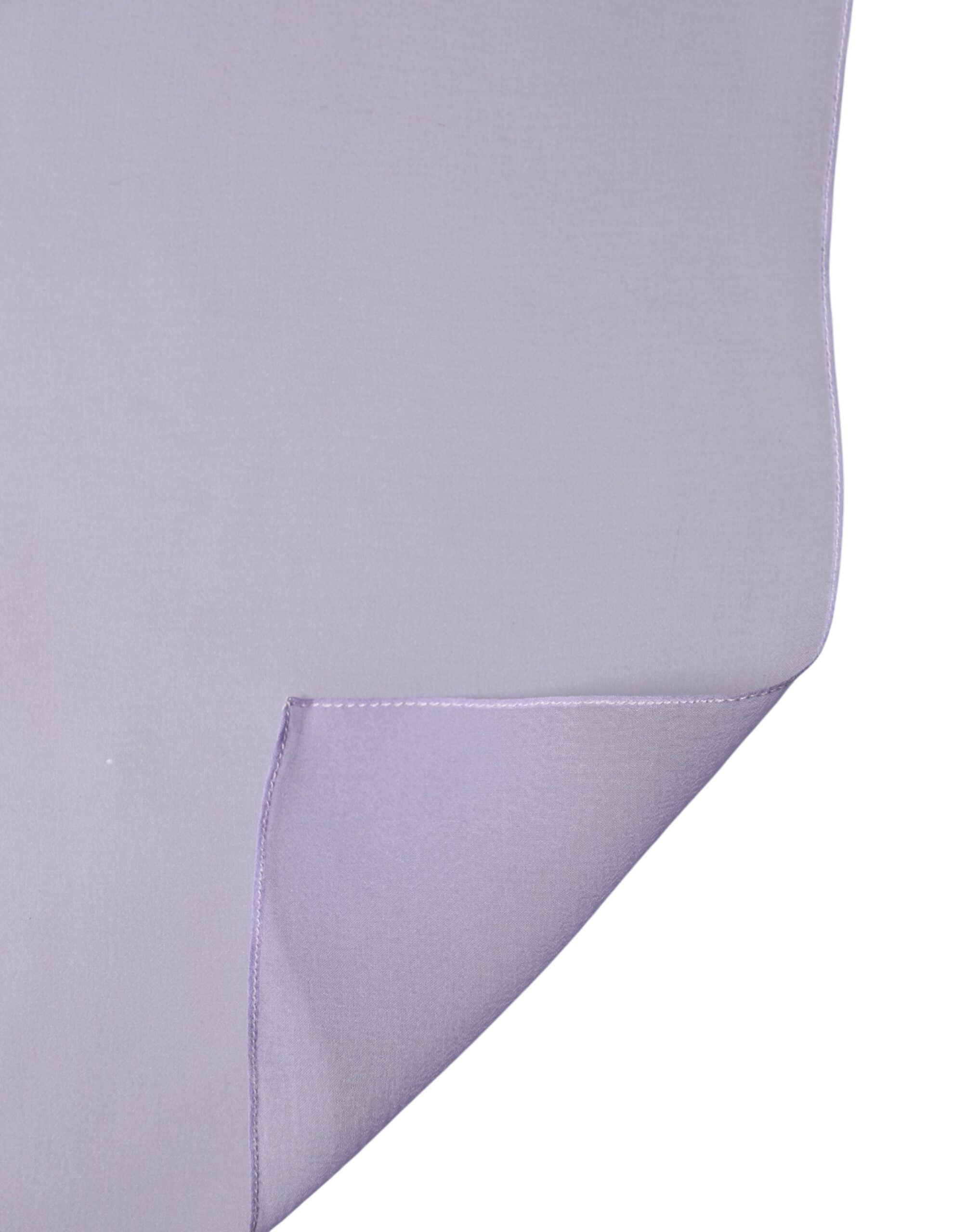 Purple Stole Silk Neck Wrap Shawl Men Scarf