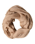 Brown Silk Stole Neck Wrap Shawl Men Scarf