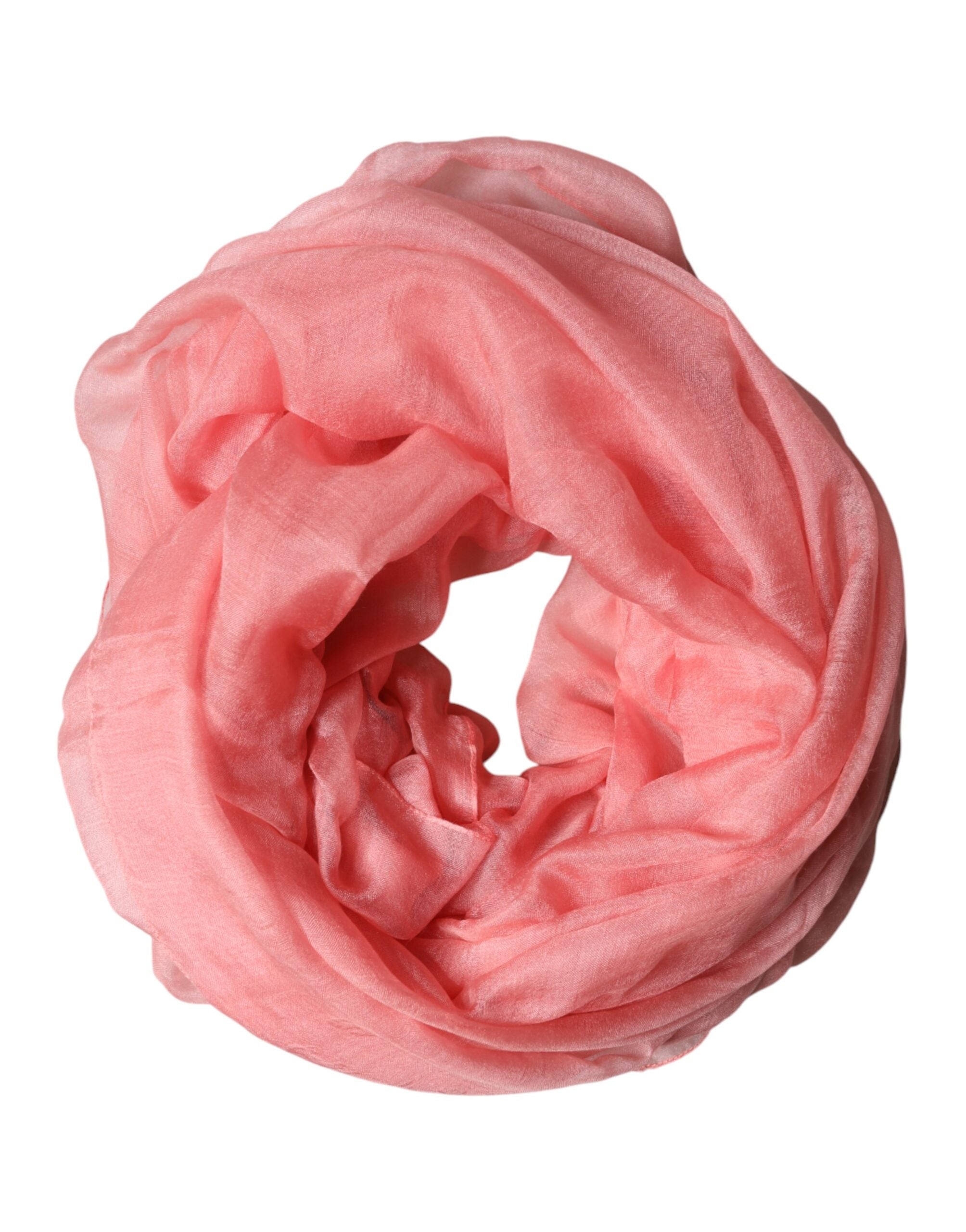 Light Pink Stole Neck Wrap Shawl  Scarf