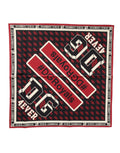 Multicolor #DGRoyals Square Foulard 50cm x 49.5cm Scarf