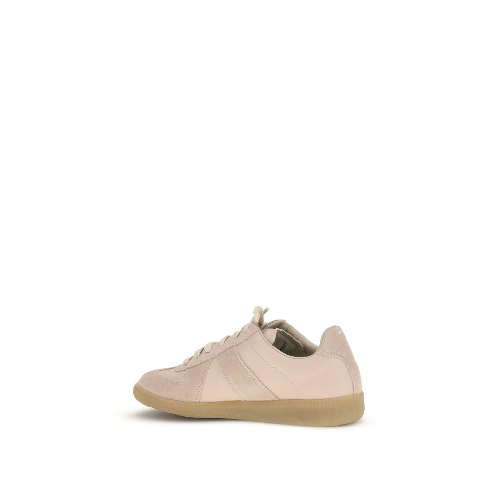 Multicolor Calf Leather Bos Taurus Low Top Sneakers