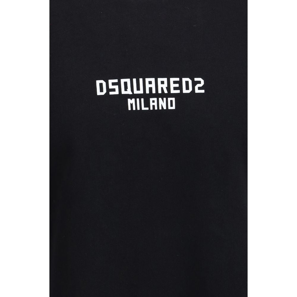 Black Cotton T-Shirt