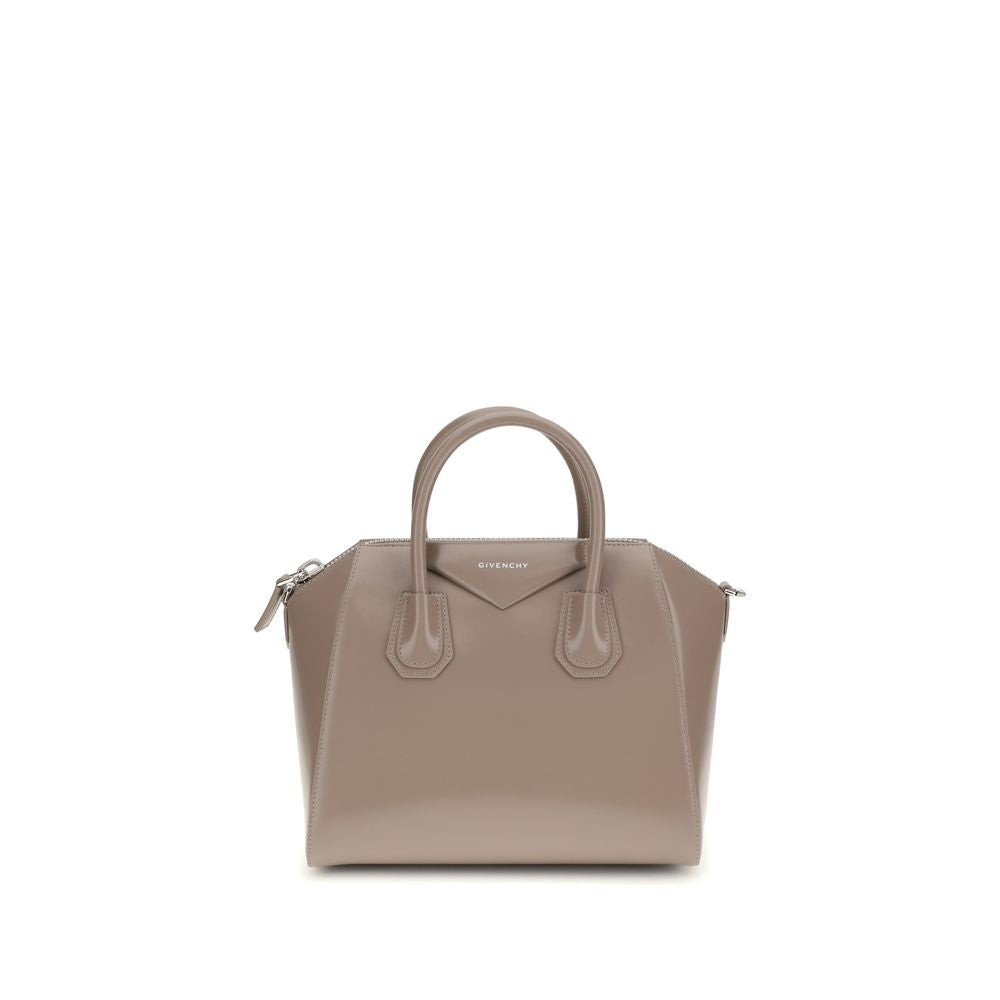Gray Calf Leather Bos Taurus Shoulder Bag