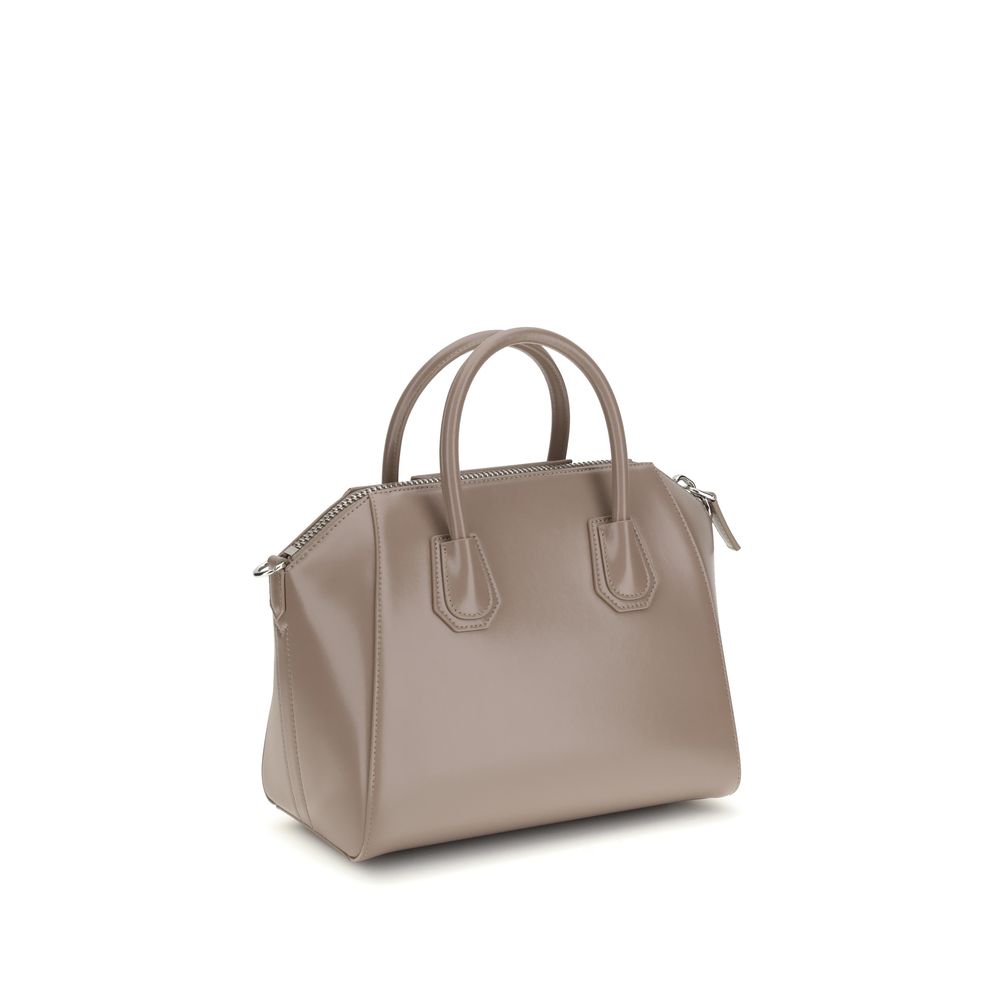 Gray Calf Leather Bos Taurus Shoulder Bag