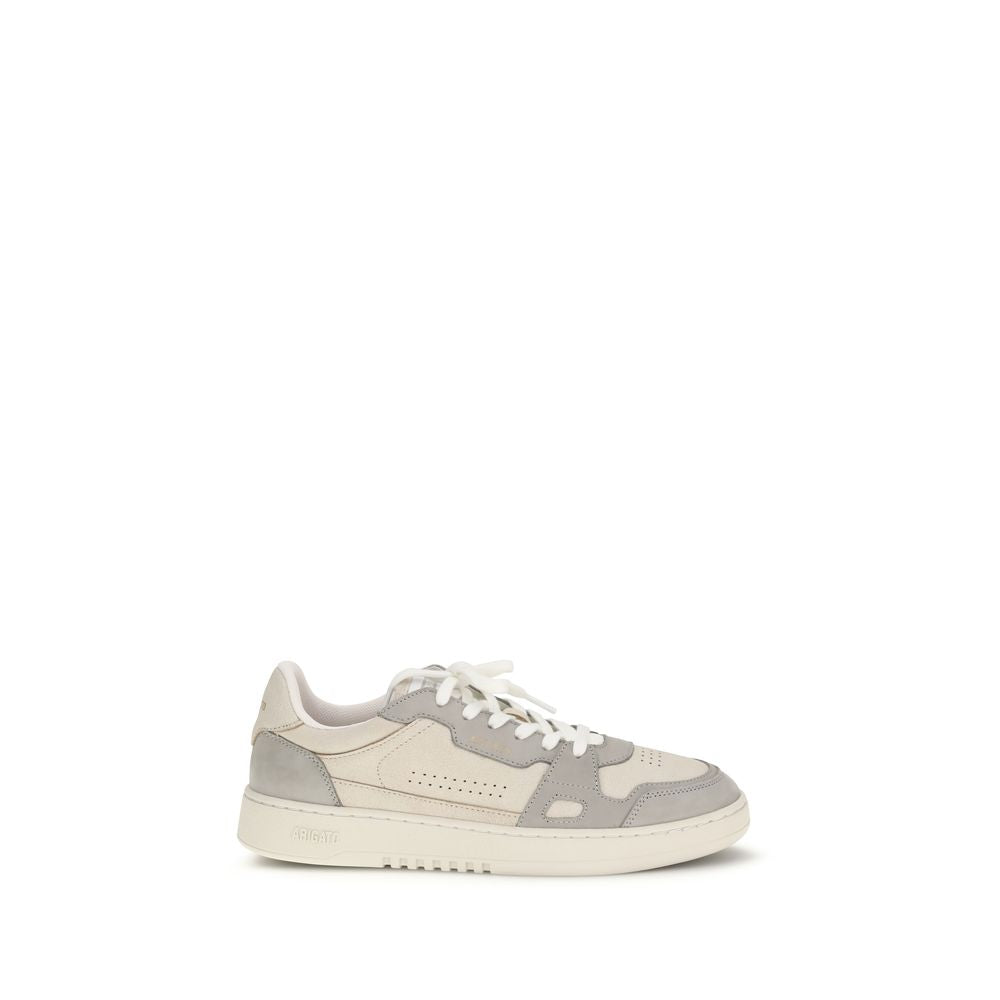 Gray Calf Leather Bos Taurus Athletic Sneakers
