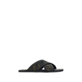 Black Rubber Slippers