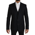 Blue Viscose Two-Piece Suit