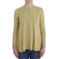 Bicolor Silk Cardigan