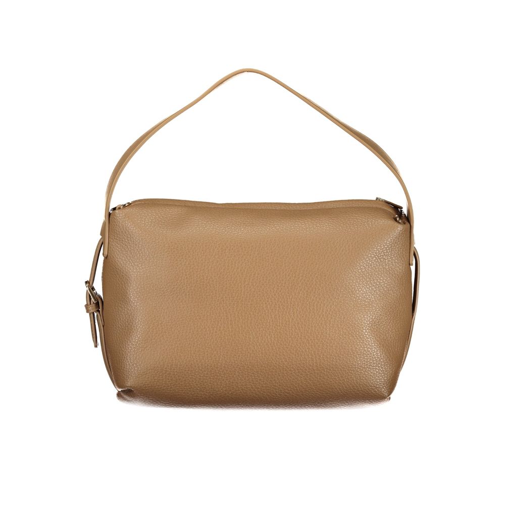 Brown Polyethylene Handbag